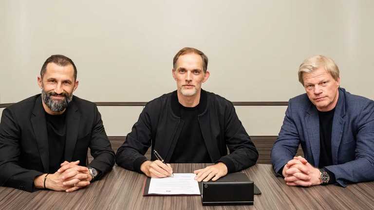 Тухель та керівництво Баварії / фото FC Bayern Munich Тухель та керівництво Баварії / фото FC Bayern Munich