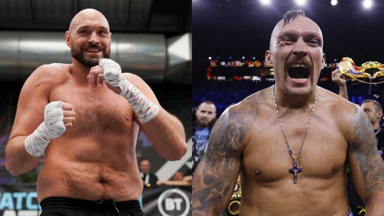 Ф'юрі та Усик / колаж Спорт 24 Ф'юрі та Усик / колаж Спорт 24