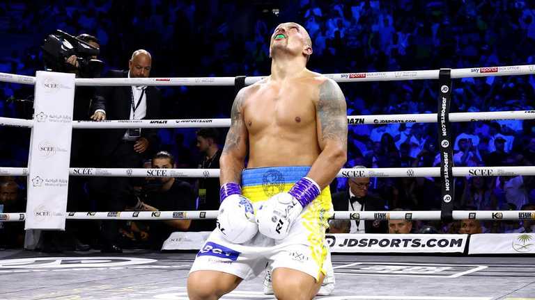 Олександр Усик / Фото Matchroom Олександр Усик / Фото Matchroom