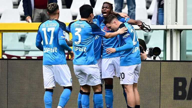 Наполі розбив Торіно / фото AFP Наполі розбив Торіно / фото AFP