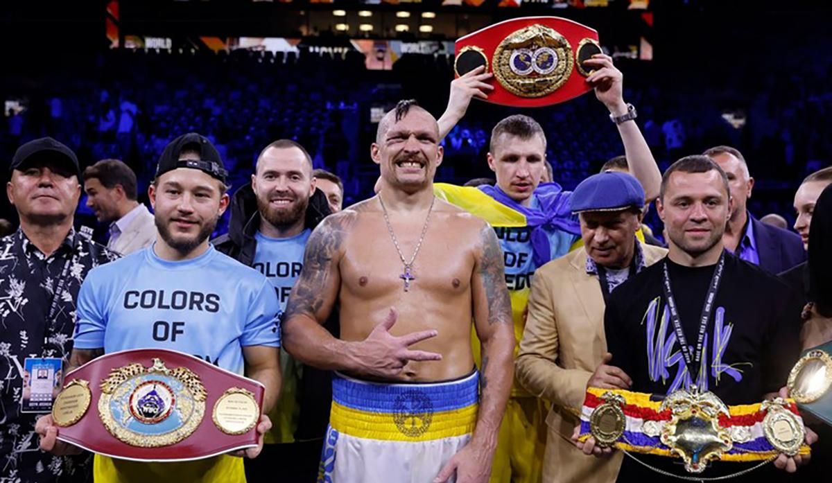 Александр Усик / фото Reuters