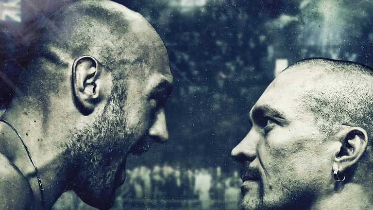 Усик против Фьюри / колаж Marca Усик против Фьюри / колаж Marca