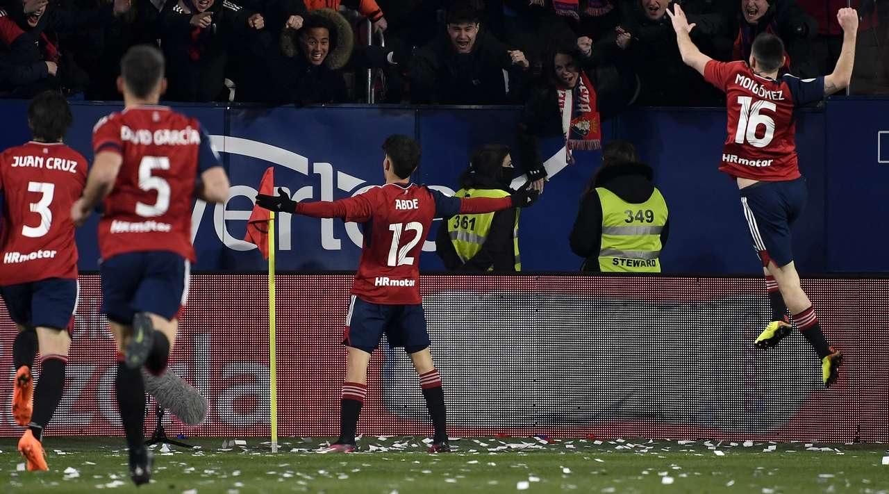 Осасуна наблизилася до фіналу Кубка Іспанії / фото AFP