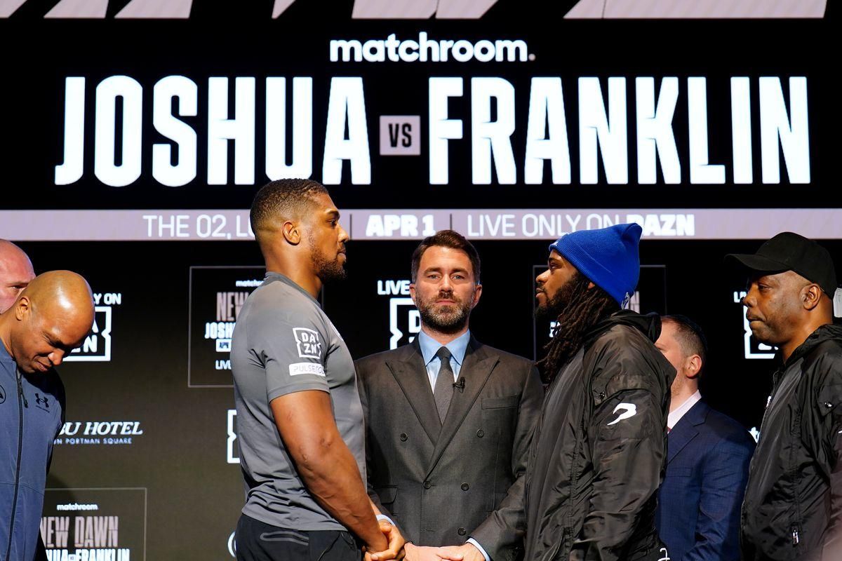 Джошуа проти Франкліна / Фото Matchroom