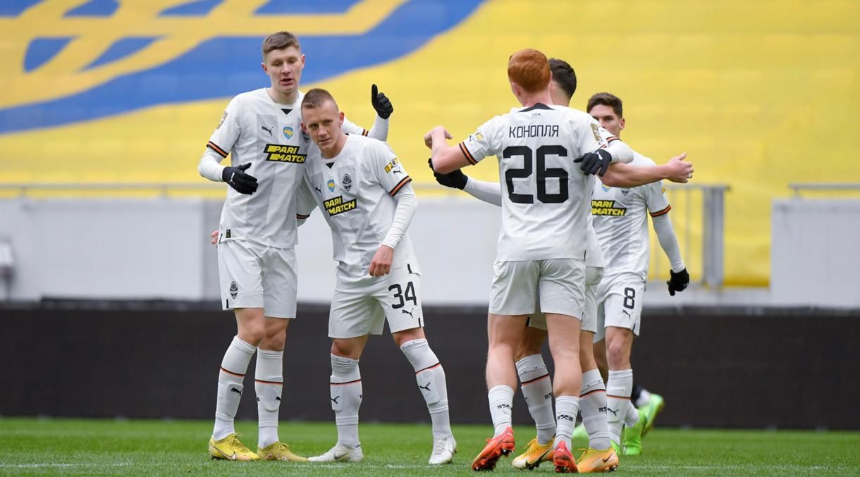 Футболісти Шахтаря / фото ФК Шахтар