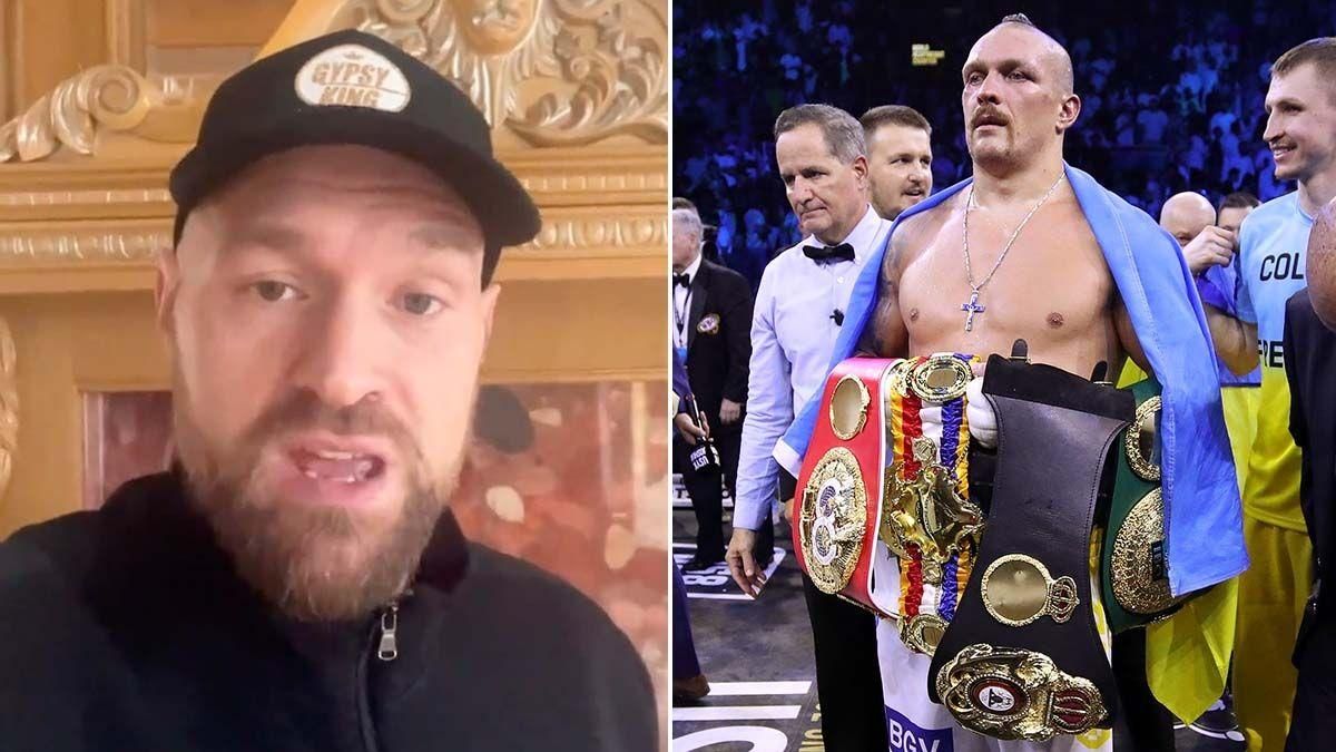 Усик та Ф'юрі / Колаж The Mirror