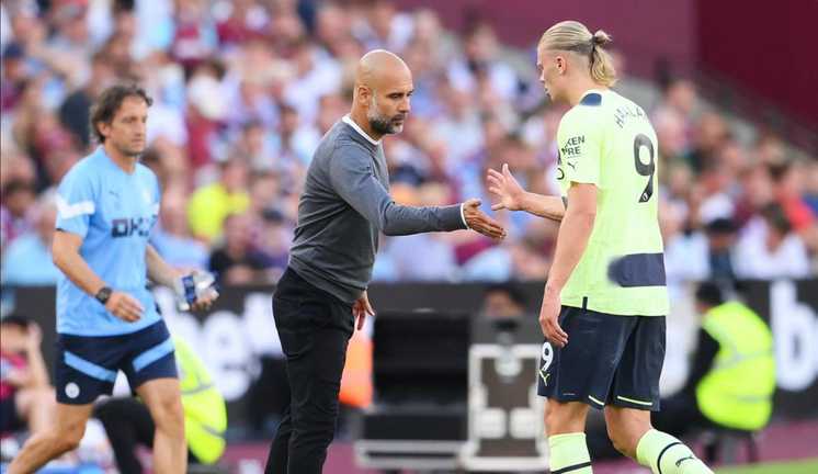 Гвардиола и Холанд / фото из открытых источников Гвардиола и Холанд / фото из открытых источников