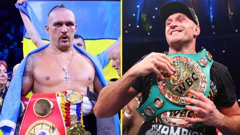 Усик – Ф'юрі / Колаж talkSPORT Усик – Ф'юрі / Колаж talkSPORT