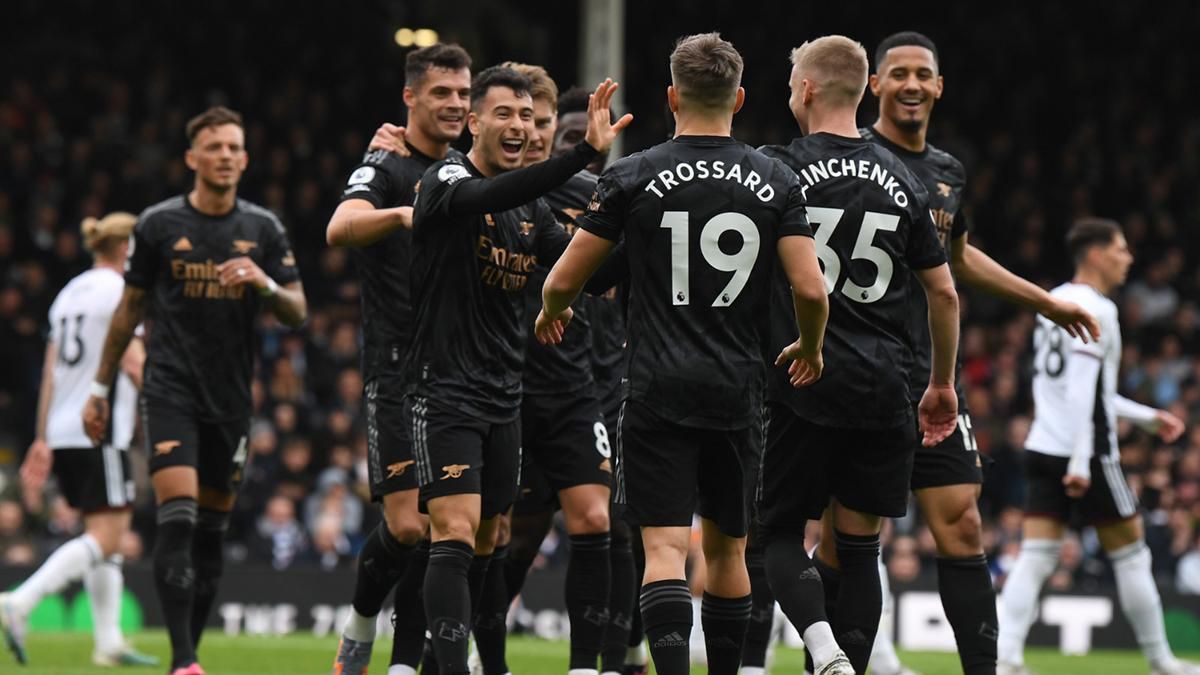 Арсенал уничтожил Фулхэм / Фото из соцсетей