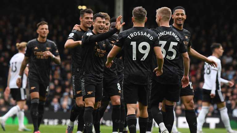 Арсенал знищив Фулхем / Фото зі соцмереж Арсенал знищив Фулхем / Фото зі соцмереж