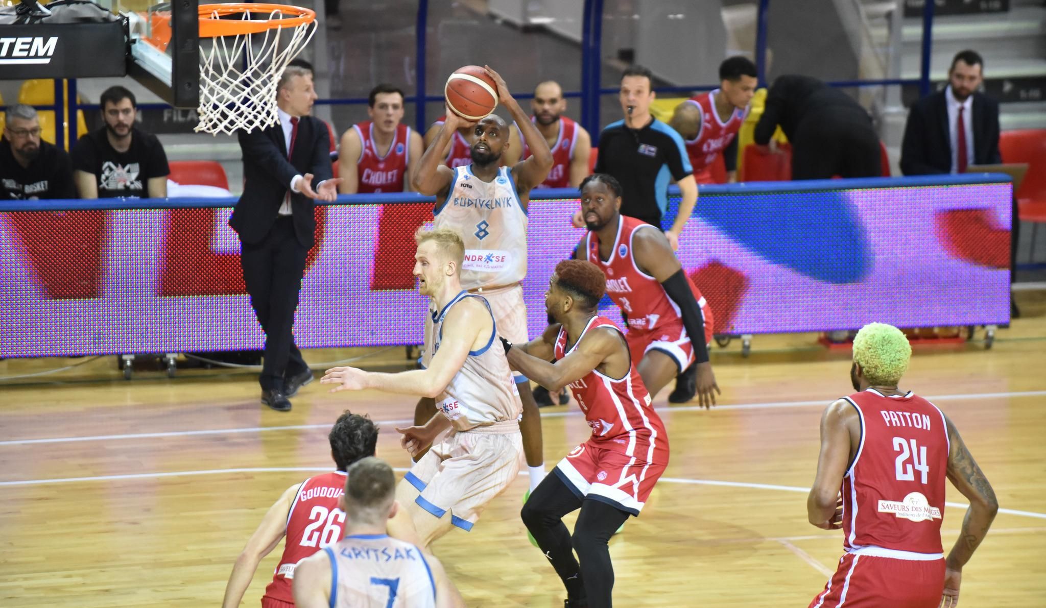 Киевляне вылетели из Кубка Европы / фото БК Будивельник 