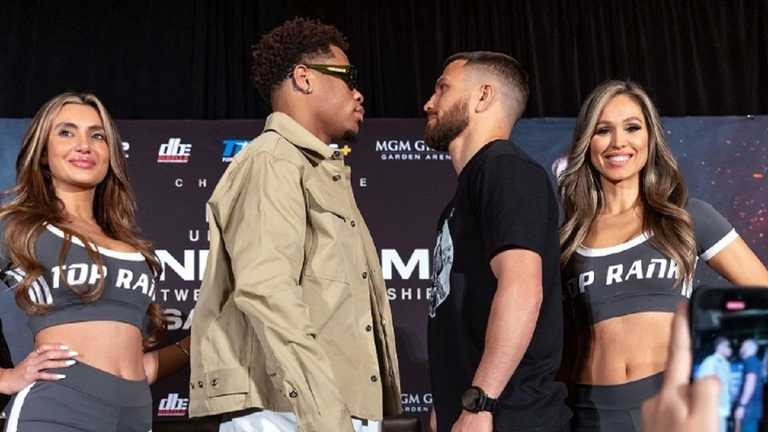 Ломаченко – Хейни / Фото из Twitter Ломаченко – Хейни / Фото из Twitter