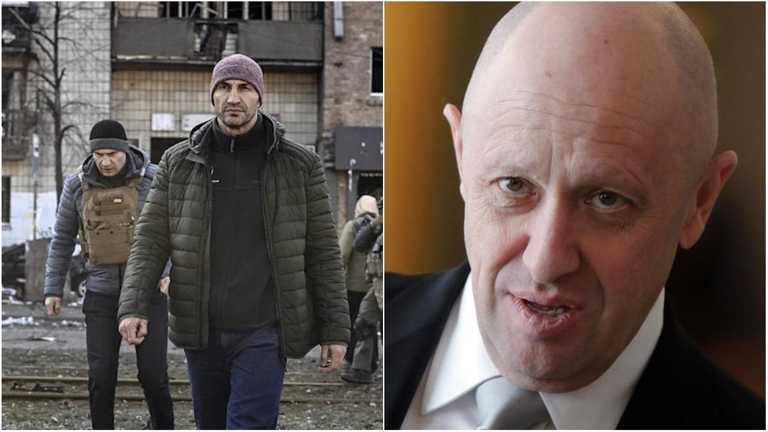 Володимир Кличко та прігожин / Колаж Спорт 24 Володимир Кличко та прігожин / Колаж Спорт 24