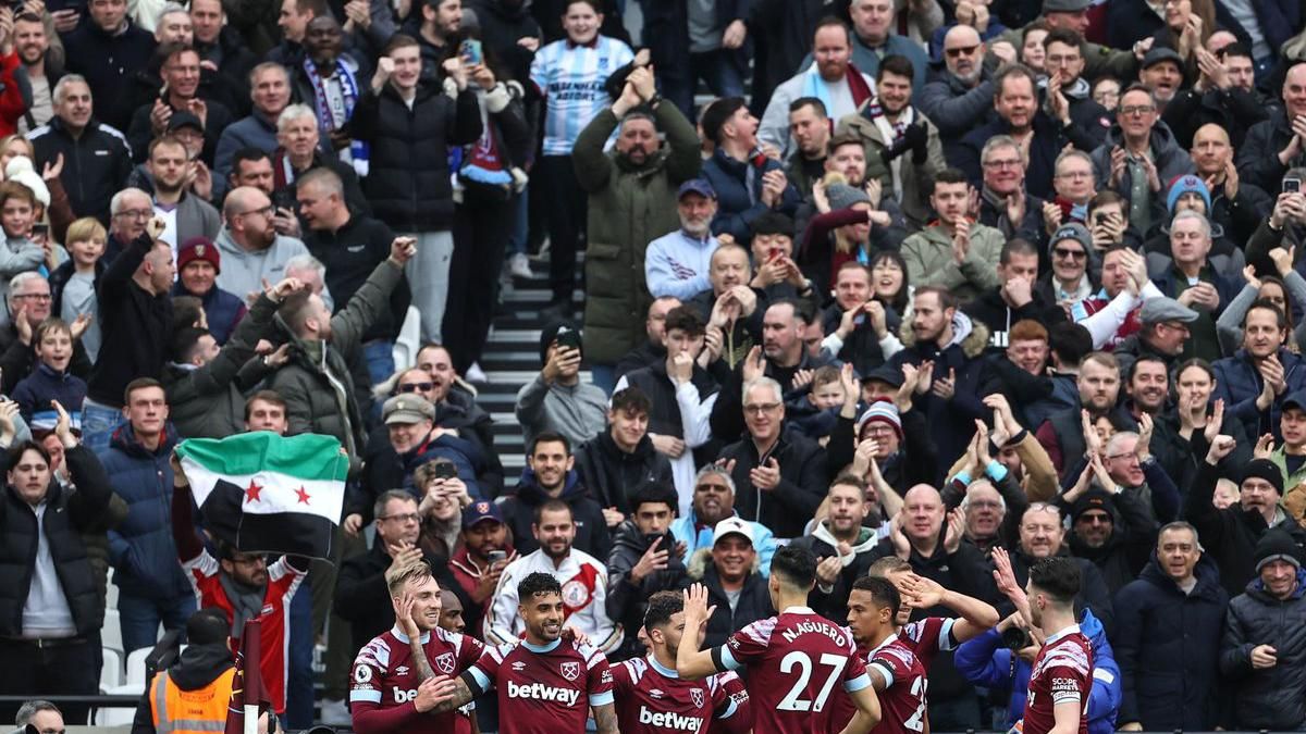 Фанати Вест Хема / Фото зі соцмереж