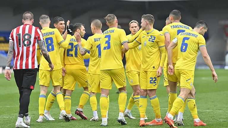 Україна здолала молодіжку Брентфорда / фото УАФ Україна здолала молодіжку Брентфорда / фото УАФ