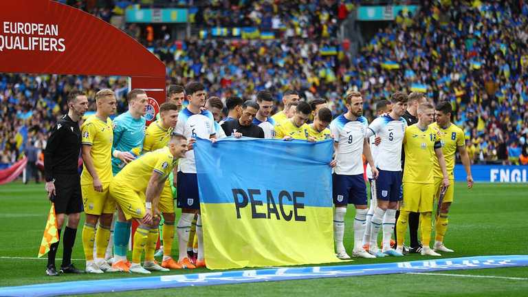 Збірні України та Англії / Фото Sky News