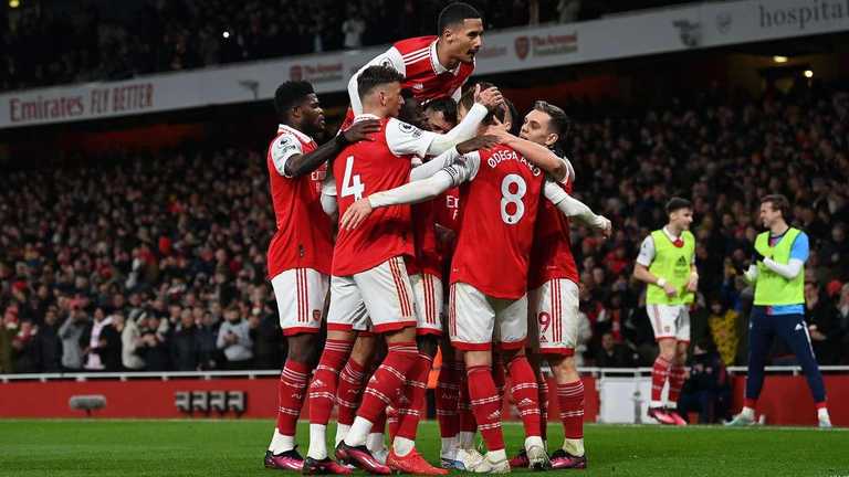 Арсенал разбил Эвертон / фото AFP Арсенал разбил Эвертон / фото AFP