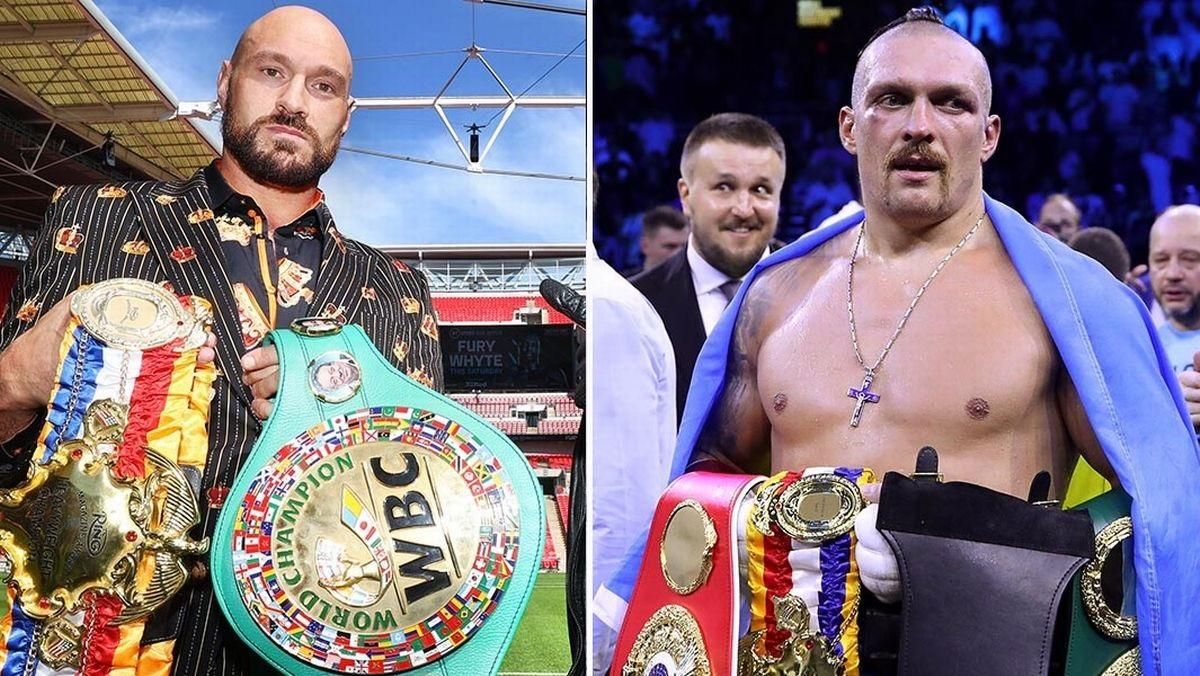 Усик – Фьюри / Коллаж Daily Star