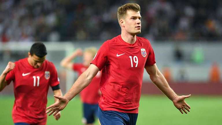 Норвегия против Грузии / фото AFP Норвегия против Грузии / фото AFP