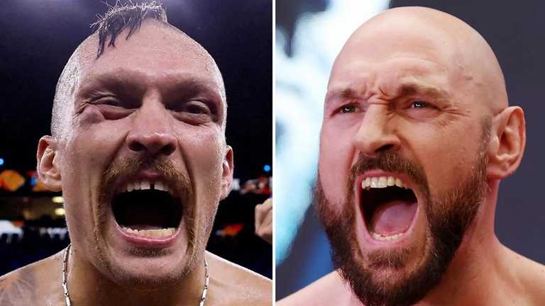 Усик – Ф'юрі / Колаж The Sun Усик – Ф'юрі / Колаж The Sun