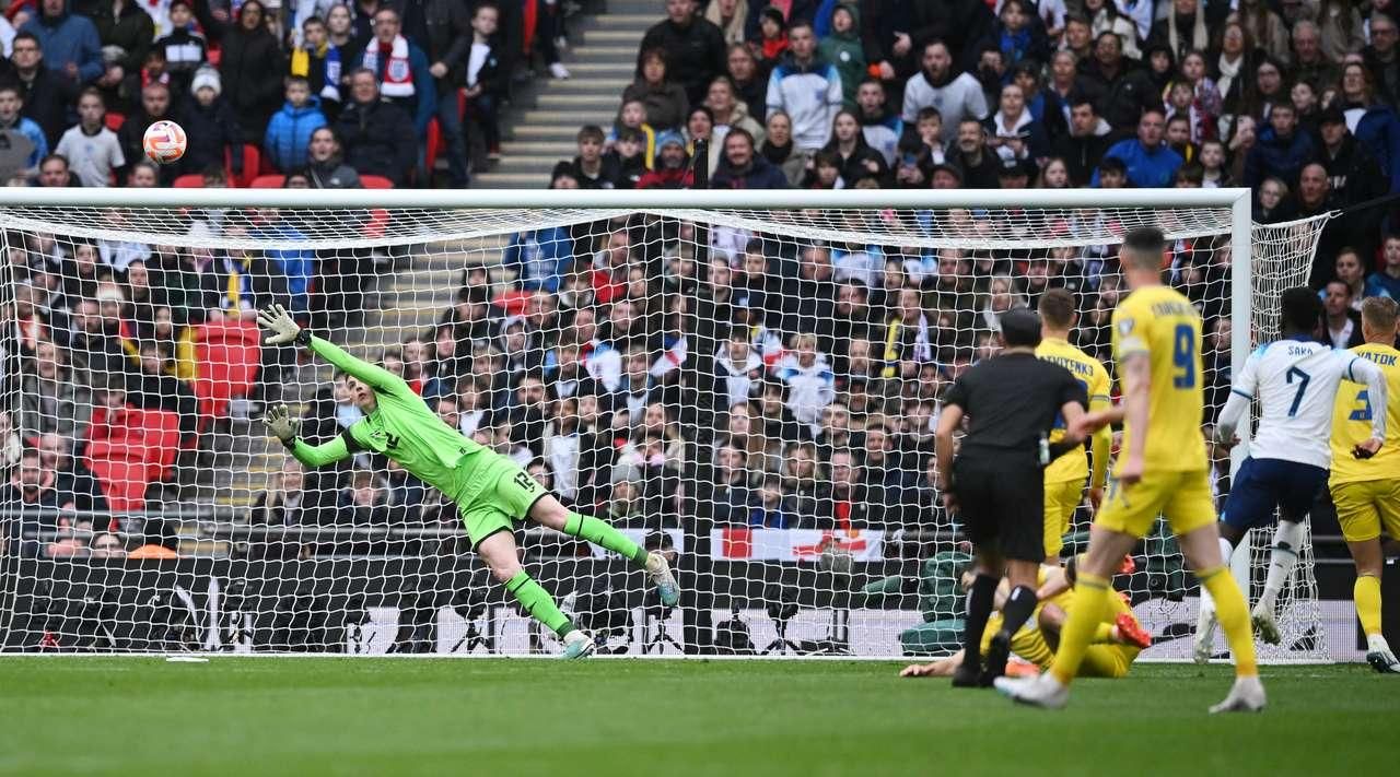 Україна поступилася Англії / фото AFP