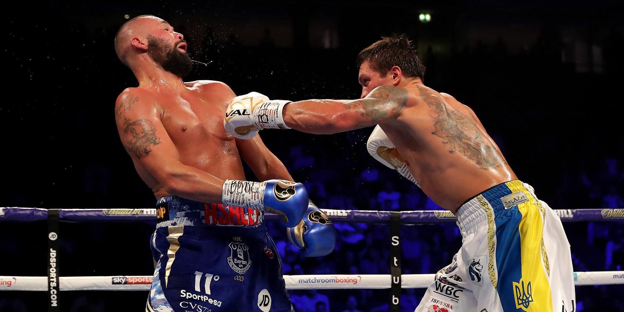 Бій Тоні Белью та Олександра Усика / фото з відкритих джерел