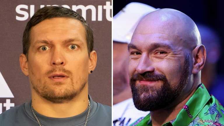 Усик – Ф'юрі / Колаж The Sun Усик – Ф'юрі / Колаж The Sun