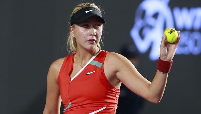 Российская теннисистка получила официальное предупреждение за провокационную символику
