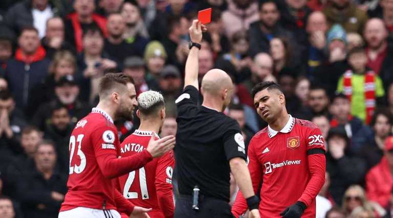 Каземіро залишив МЮ у меншості / фото AFP