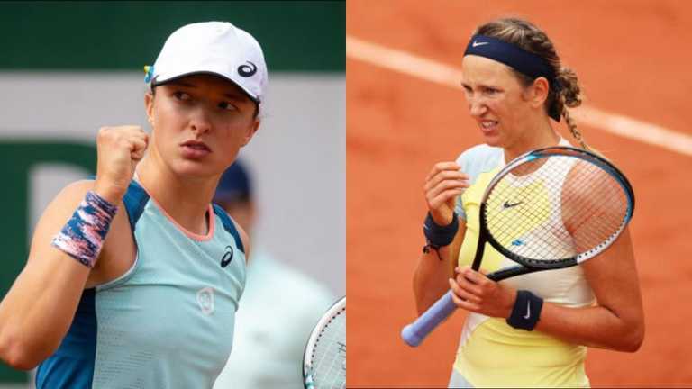 Свьонтек та Азаренко / фото з відкритих джерел Свьонтек та Азаренко / фото з відкритих джерел