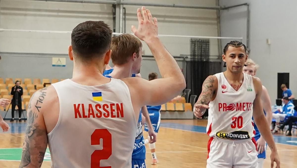 Прометей одолел Клуж / фото БК Прометей