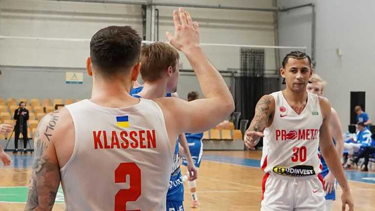 Прометей одолел Клуж / фото БК Прометей Прометей одолел Клуж / фото БК Прометей