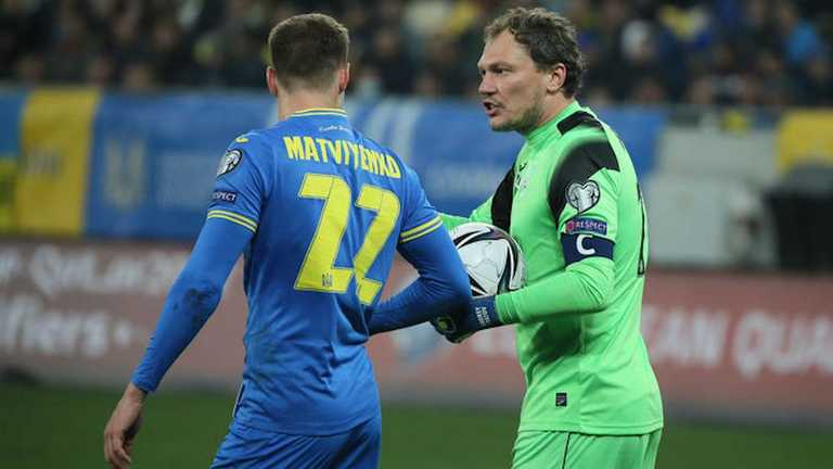 Матвиенко и Пятов / фото УАФ Матвиенко и Пятов / фото УАФ