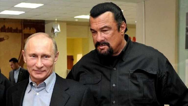 Стівен Сігал з путіним / Фото РІА Новини Стівен Сігал з путіним / Фото РІА Новини