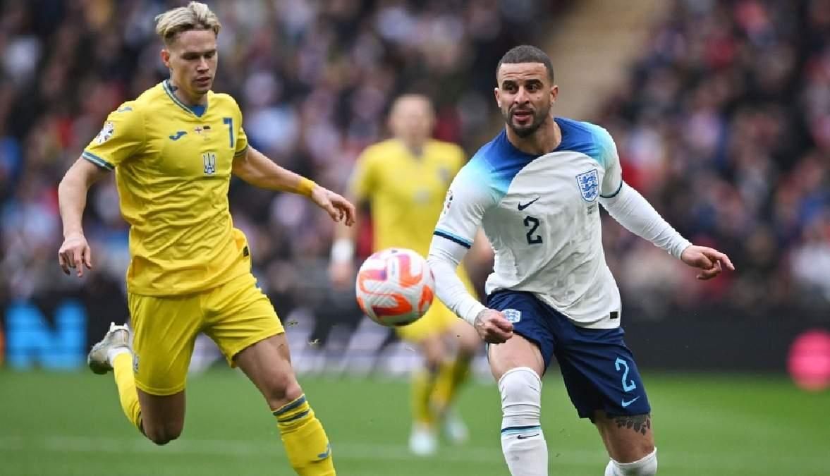 Михайло Мудрик і Кайл Вокер / фото з відкритих джерел Михайло Мудрик і Кайл Вокер / фото з відкритих джерел