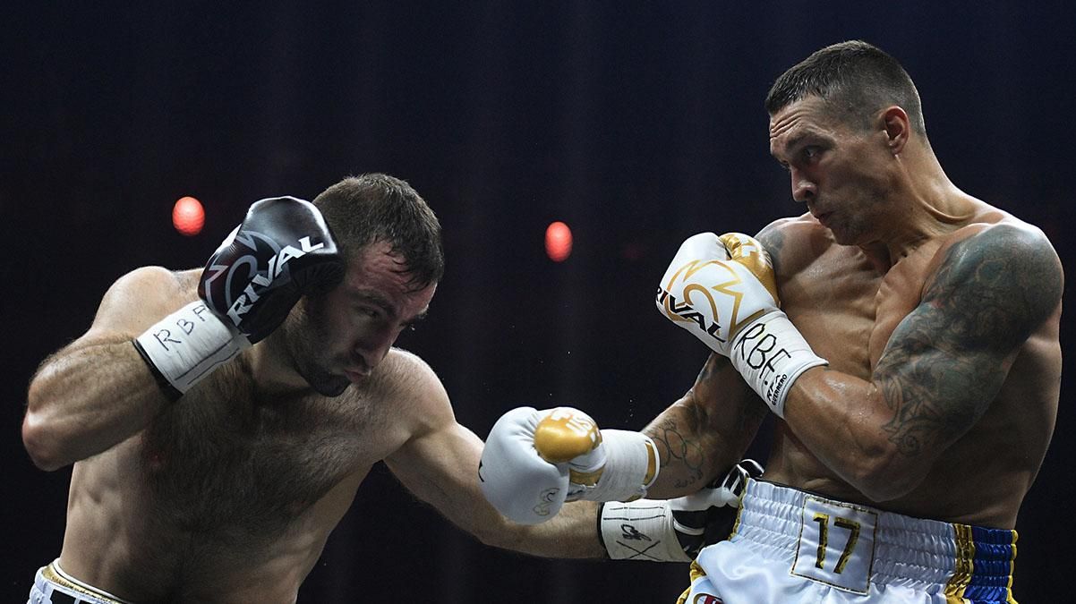 Усик проти Гассієва / фото з відкритих джерел