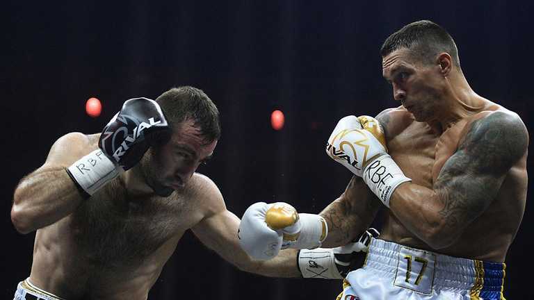 Усик проти Гассієва / фото з відкритих джерел Усик проти Гассієва / фото з відкритих джерел