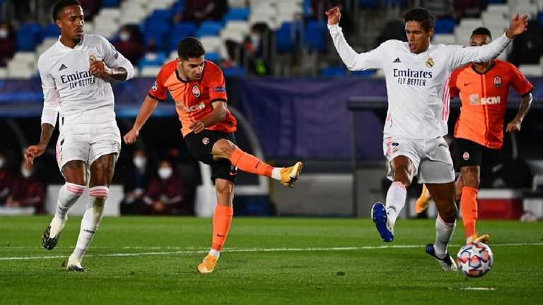 Манор Соломон в матче против Реала / Фото ФК Шахтер Манор Соломон в матче против Реала / Фото ФК Шахтер