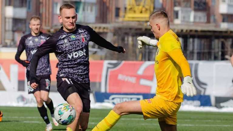 Верес против Ворсклы / фото УПЛ Верес против Ворсклы / фото УПЛ