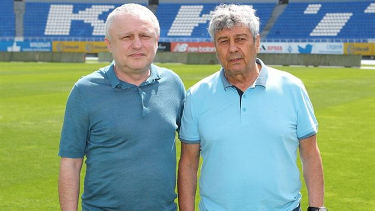 Игорь Суркис и Мирча Луческу / Фото ФК Динамо Игорь Суркис и Мирча Луческу / Фото ФК Динамо