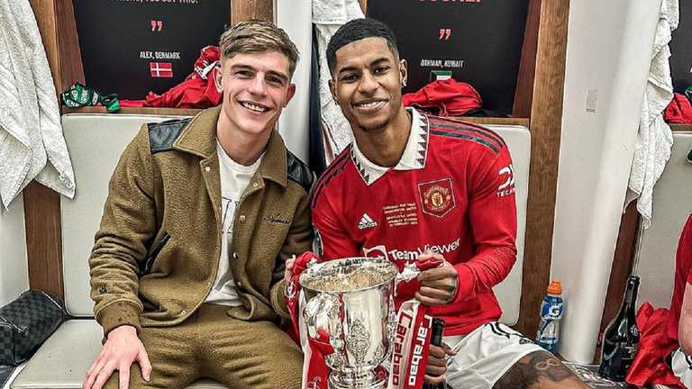 Брендон Уильямс и Маркус Рашфорд / Фото с Twitter Брендон Уильямс и Маркус Рашфорд / Фото с Twitter