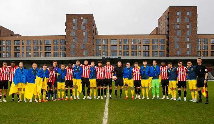 Украина против Брентфорда / фото ВЗБИРНА Украина против Брентфорда / фото ВЗБИРНА