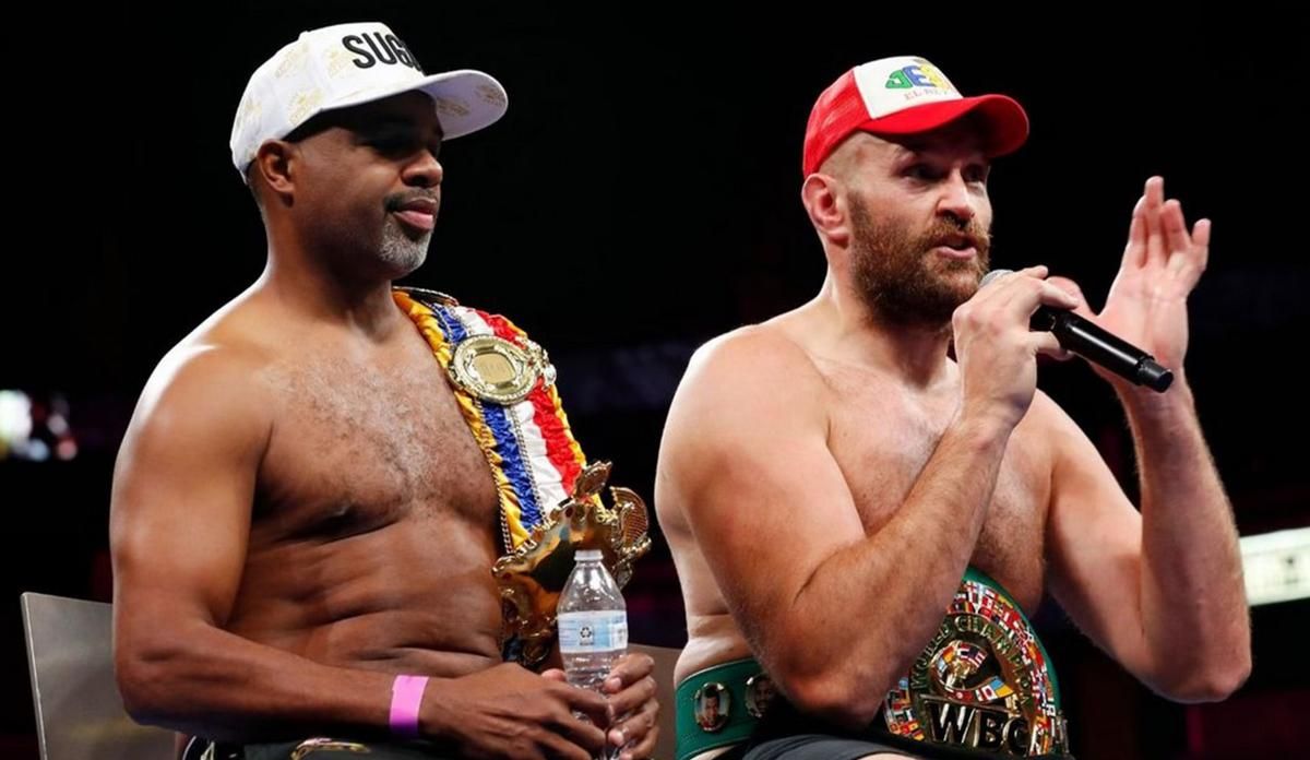 Фьюри и Стюард / фото  Sports news