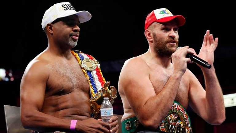 Фьюри и Стюард / фото Sports news Фьюри и Стюард / фото Sports news