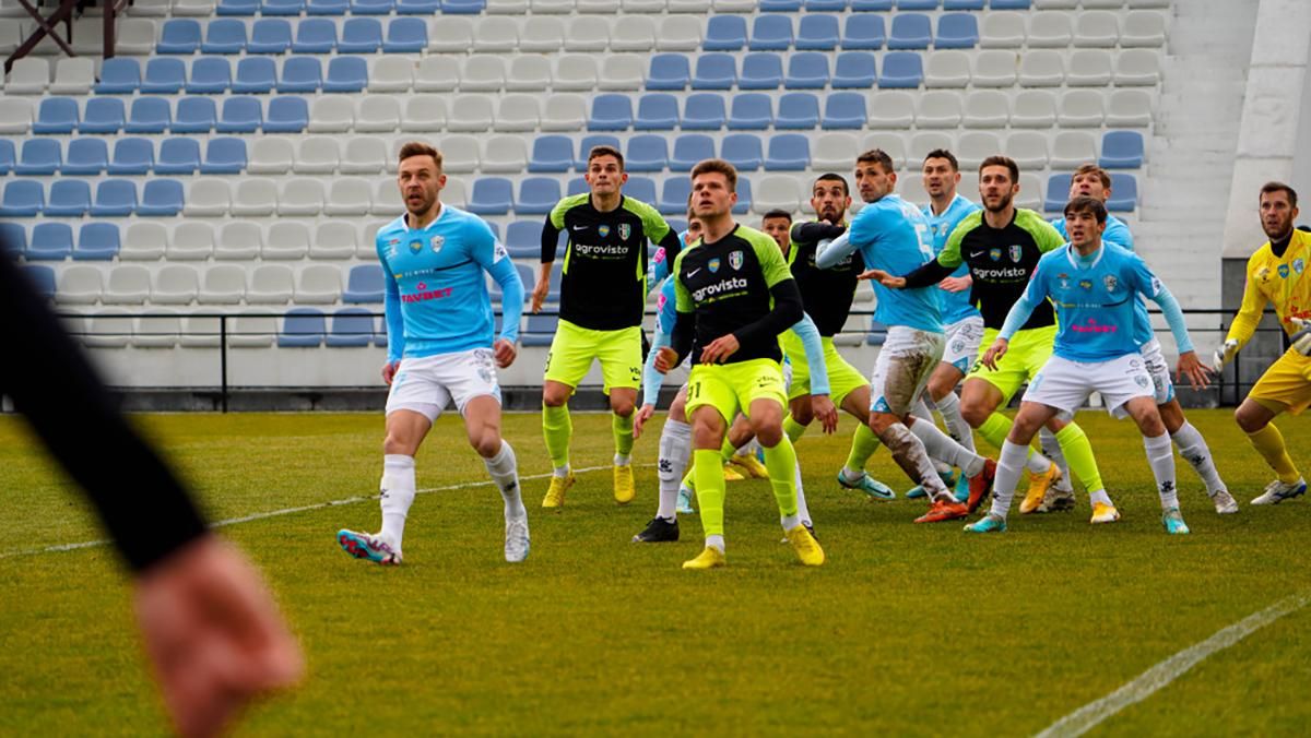 Минай проти Олександрії / фото УПЛ