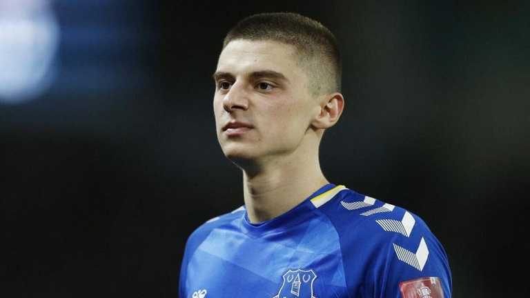 Віталій Миколенко / Фото ФК Евертон Віталій Миколенко / Фото ФК Евертон