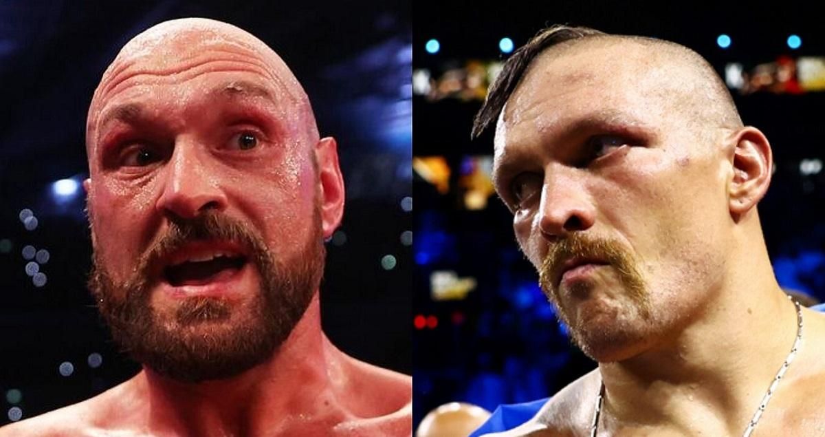 Фьюри и Усик / Коллаж Marca Фьюри и Усик / Коллаж Marca