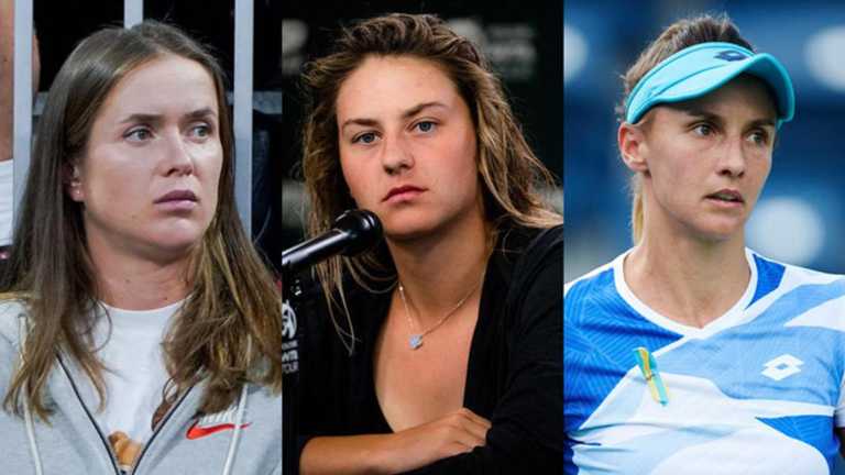 Світоліна, костюк та Цуренко / колаж BTU Світоліна, костюк та Цуренко / колаж BTU