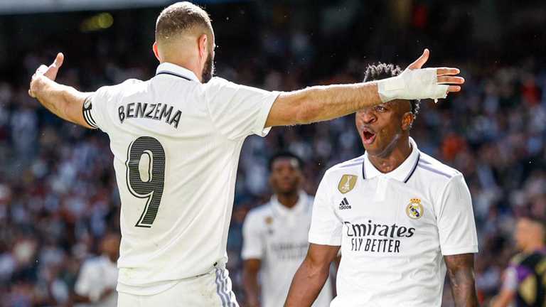 Бензема оформив хет-трик / Фото зі соцмереж Бензема оформив хет-трик / Фото зі соцмереж