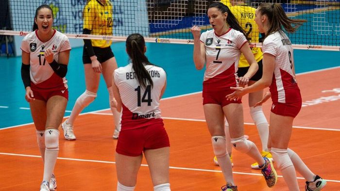 Прометей в третий раз стал победителем женского чемпионата Украины по волейболу